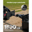 Plaque de montage de 1/4 de pouce avec attache de récepteur de 2 po, plaque de fixation universelle à fixation rapide, capacité de 1 500 lb, plaques de charge en acier robustes compatibles avec les mini-fourgons et les tracteurs Toro Dingo