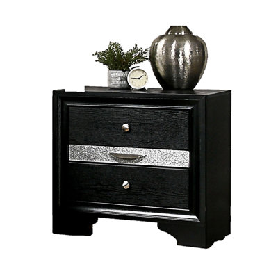 Nightstand Bedside Table With Drawers