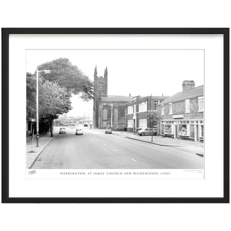 Warrington, St James 1 Piece Single Picture Frame Wall Art, 40cm H x 50cm W x 2.3cm D