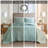 Reversible Seafoam Bedding Set, Microfiber King/cal King, Modern Quilted Style
