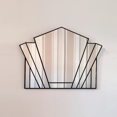 Derwood Harper Art Deco Wall Mirror