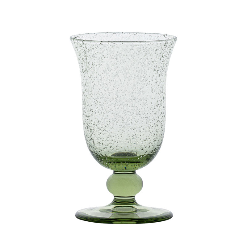 Provence Glass Goblet, Basil