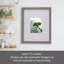 Mikasa Rippled Picture Frame, 8x10 Inch Photo