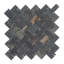 Feuille de mosaïque en porcelaine Splendor l 11,81 po x L 11,81 po