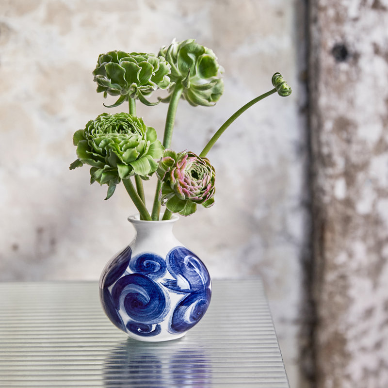 Tulle Earthenware Table Vase