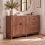 Buffet de 47 pouces avec 3 tiroirs et tablettes ajustables-581111837