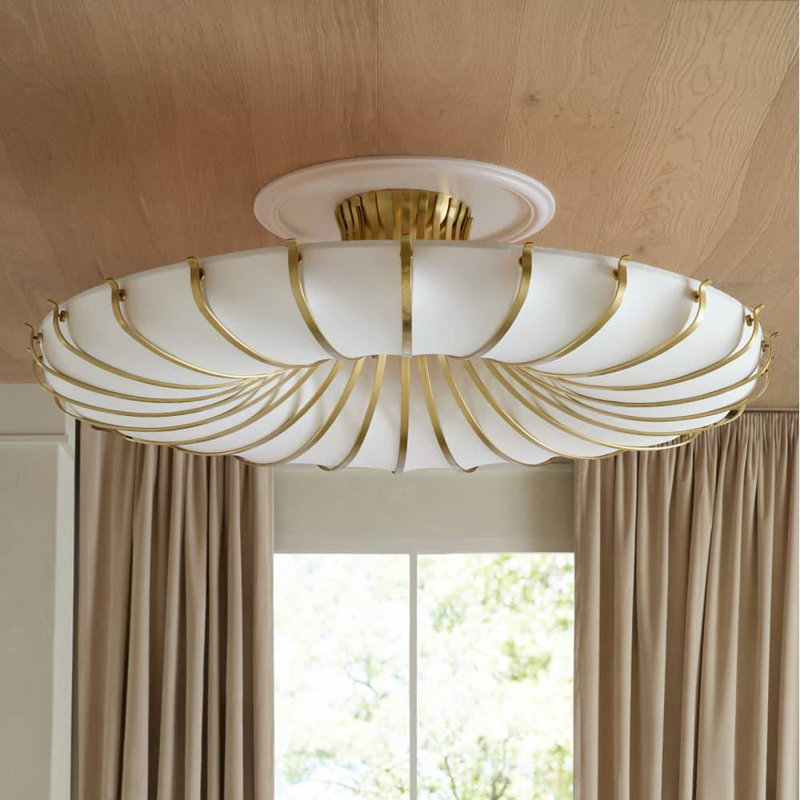 Chambers 10 - Light Semi Flush Mount
