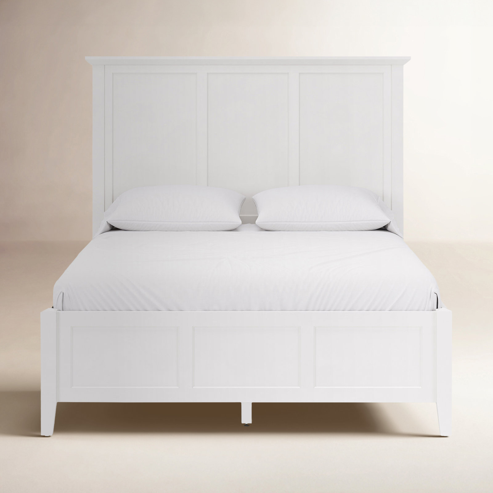 Renee Bed, King, White