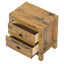 Table de chevet compacte 2 tiroirs Hibir-123297532