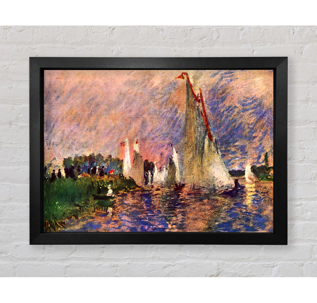 Renoir Regatta in Argenteui von Pierre-Auguste Renoir - Einzelne Bilderrahmen Kunstdrucke