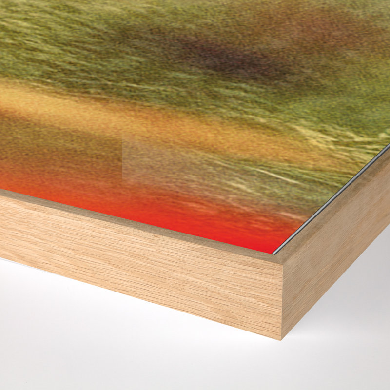 PRAIRIE II BY COUP D'esprit, 18" H x 24" W x 2" D, Light Brown