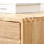 Console en bois d'hévéa massif