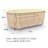 Eduardo Outdoor Oval Patio Table Cover-554755359