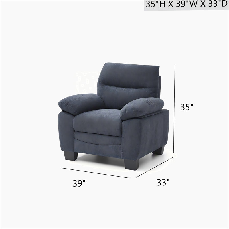 Chaise bleue