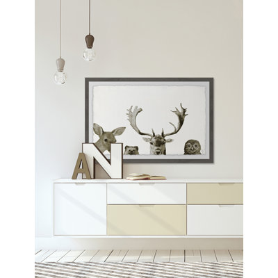 'Kings of the Hallway' Framed Paper Print