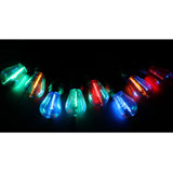 Neo-neon 2-in-1 Colour Changing String Lights (10 LED) - Warm/Multi on Black Wire
