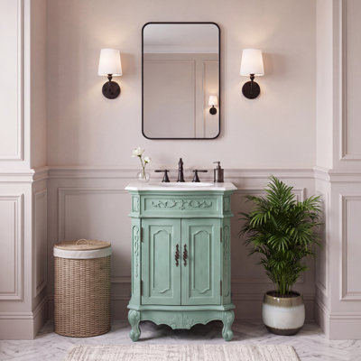 Ensemble de meuble-lavabo simple 24 po Lunette