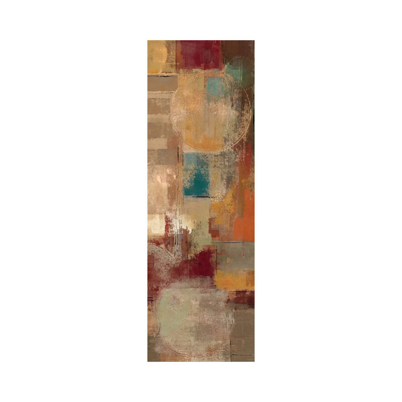 «Oriental Trip Panel II» par Silvia Vassileva Panoramic, reproduction d'art sur toile, H 60 po x l 20 po x P 1,5 po