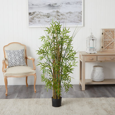60'' Faux Bamboo Plant in Planter