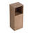 12" Bathroom Side Cabinet,Soft Close Doors,Float Mounting Design