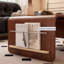 Table basse rétractable en noyer