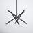 Poco 8 - Light Dimmable Sputnik Modern Linear Chandelier-1571082626