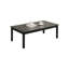 Ensemble de table de style contemporain 3 pièces à finition grise-118866618
