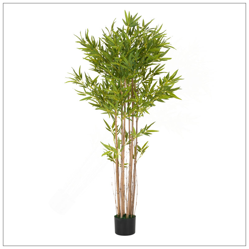70" Artificial Bamboo With Pot