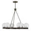 Lustre en bronze 6 lumières Darien-1492403097