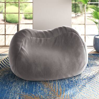 Standard 100% Cotton Classic Bean Bag White Lotus Home