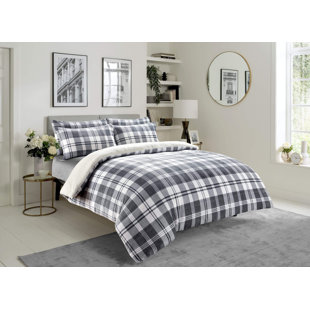 Polyester No Pattern Duvet Cover Set with Pillowcases