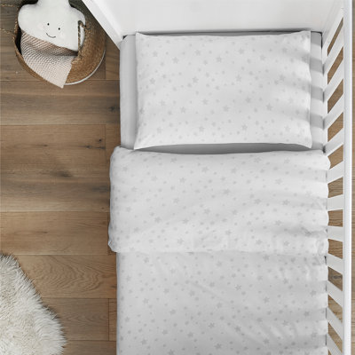 Safe Nights Nursery Cot Bed Duvet Cover & Pillowcase Set