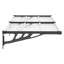 Dakota Fields 90cm D Polycarbonate Cover Retractable Door / Window Awning-1378901119-1378901112