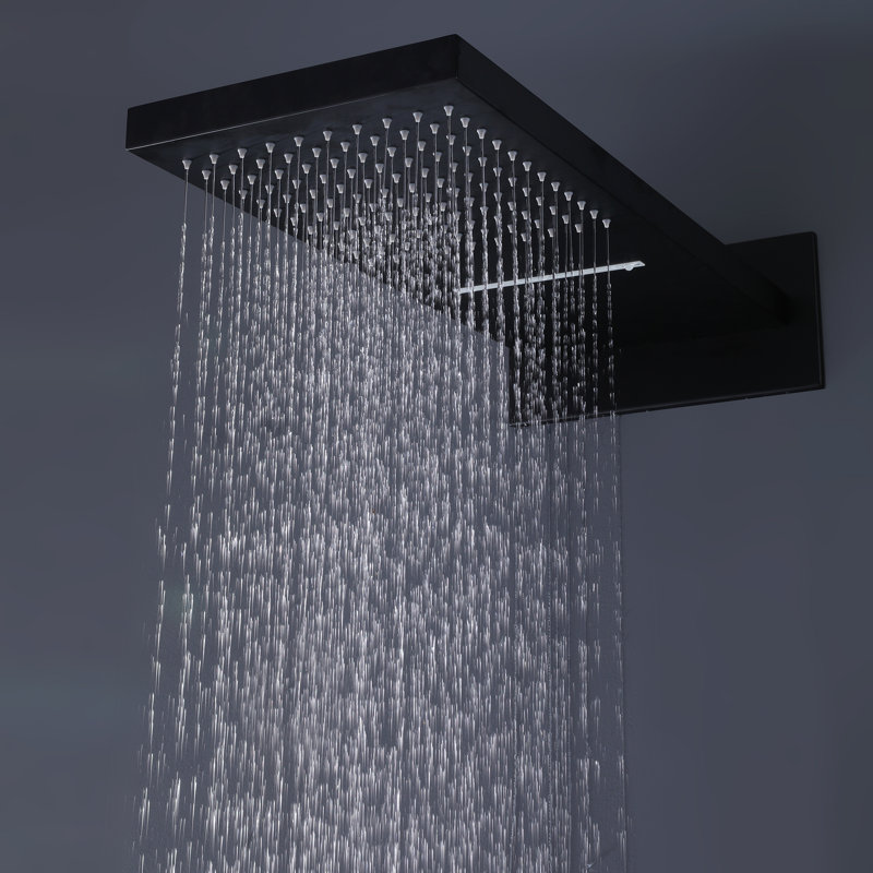 Système de douche complet avec valve brute