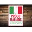 Fière enseigne en aluminium italien-58289342