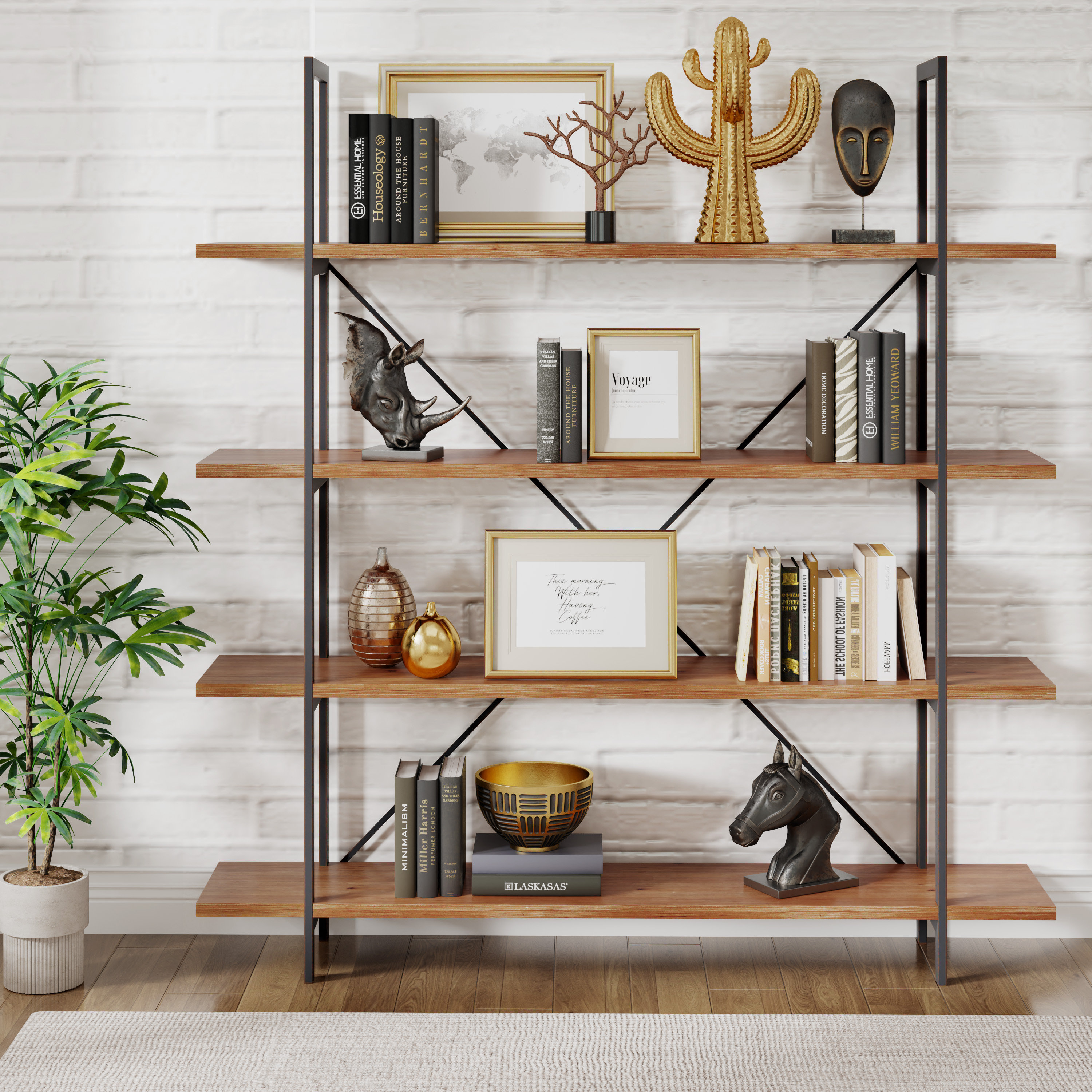 Gwyneth 72 Etagere Bookcasenull