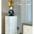 Modern Geometric Fiberglass Floor Ornament