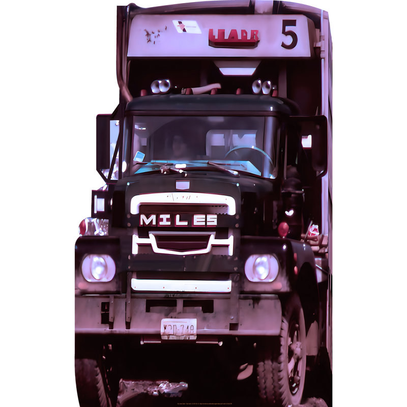 Camion à benne basculante sale 72 po