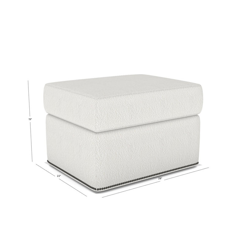 Newlin Ottoman, Yes, Kempsey Sheepskin