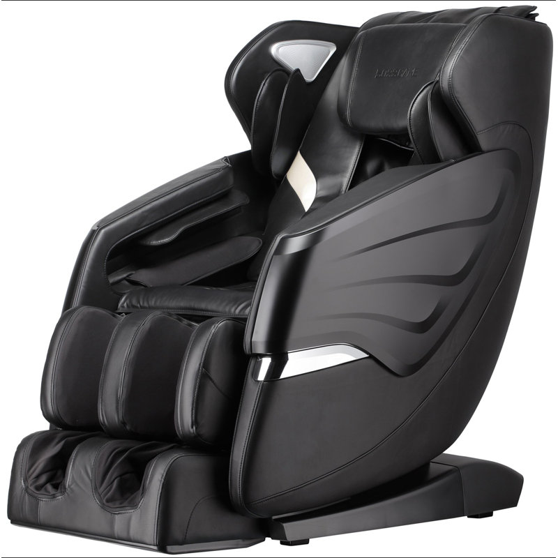 Fauteuil inclinable de massage pour fauteuil de massage avec fauteuil roulant, massage à coussin d'air, zéro gravité, haut-parleur Bluetooth