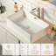 HOROW Neidlinger Ceramic Rectangular Sink with Overflow-706997060