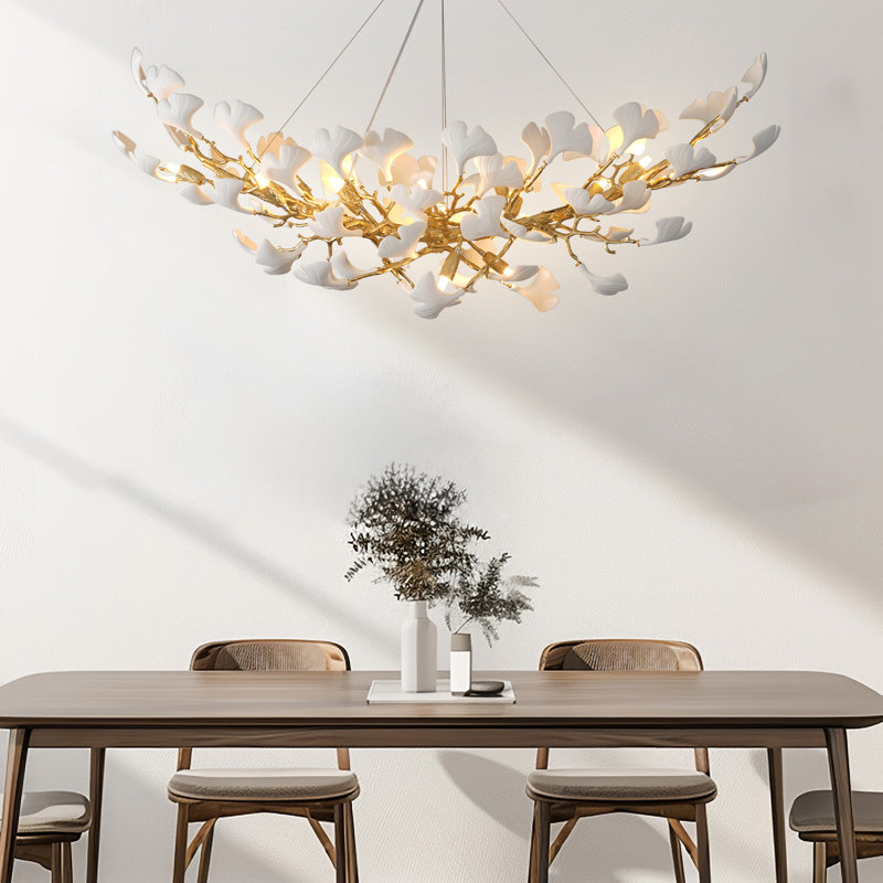 Lustre 16 lumières 55 po Ginkgo