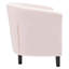 Causeuse en velours argenté Orchid Greta-806005903