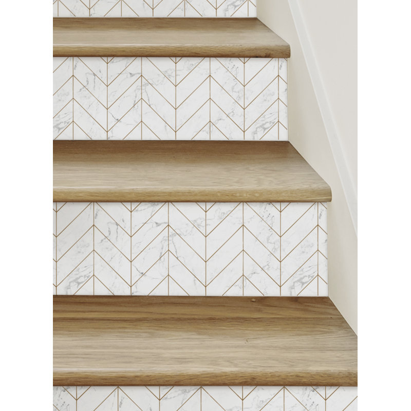 Abstract Non-Wall Damaging Accent, 6.5" W x 48" L