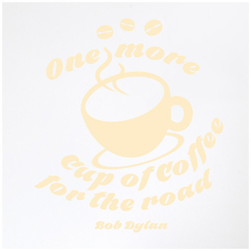 Food & Beverage Wall Decal, Beige
