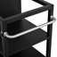 Chariot de barbecue extérieur 76,6 po avec armoire de rangement