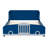 Vionnet House Platform Bed With Headboard And Footboard, Roof Design, Pine Wood And MDF-352675075-356345935