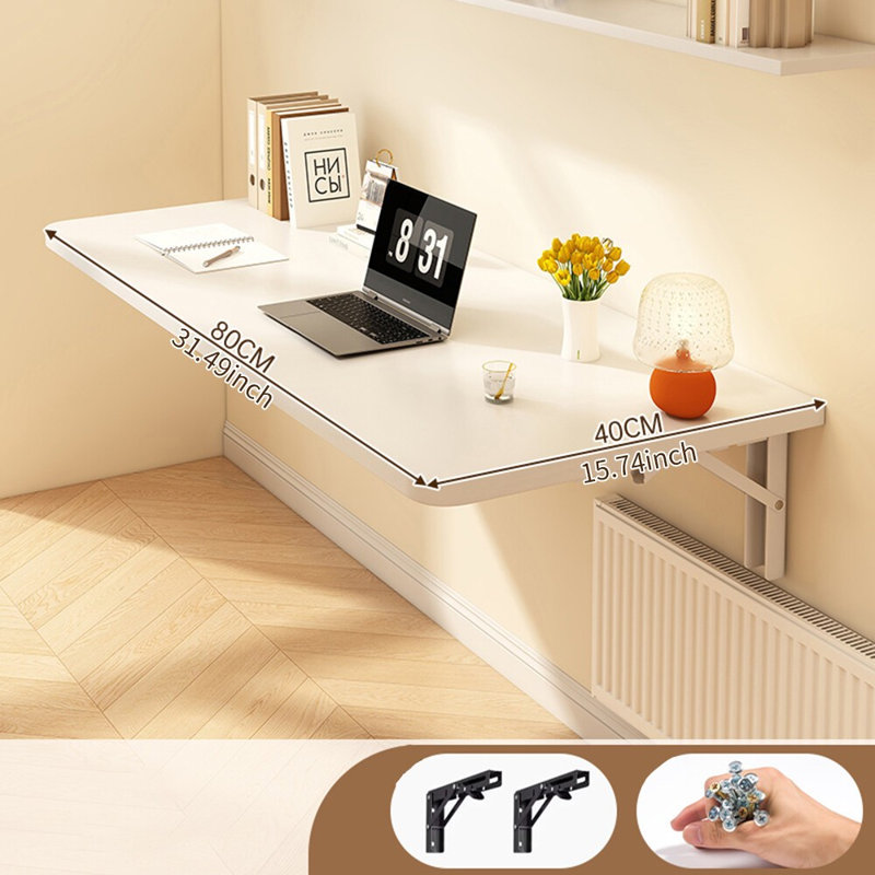 Iron Floating Shelf, white