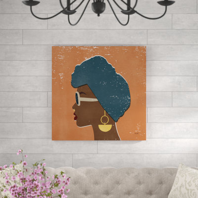 Kenya Couture II 1 Piece Wrapped Canvas Wall Art