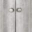 Armoire d'appoint 2 portes demi-cercle